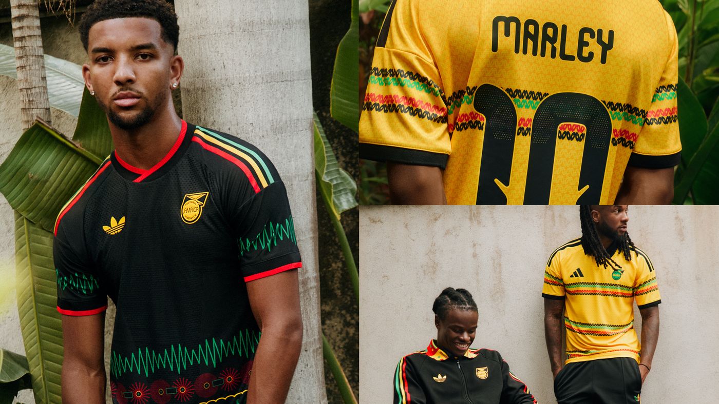 Adidas drop reggae-infused Jamaica kits for 2026 honouring Bob